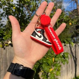Keychain Nike~Red,Black,White ~